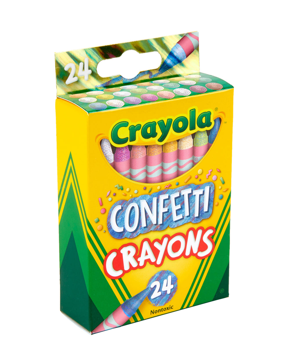 Crayola Confetti Crayons Pack of 24