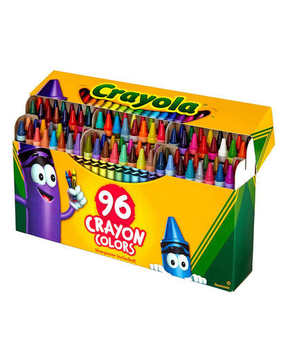 Crayola Crayons Non Peggable Pack of 96