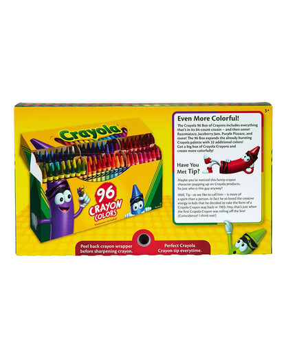 Crayola Crayons Non Peggable Pack of 96