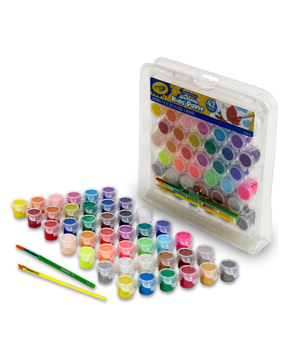 Crayola 42 Washable Paint Pots set