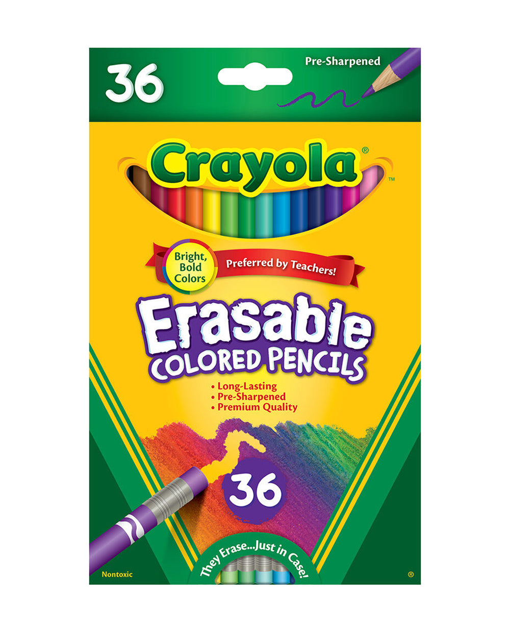 Crayola Erasable Colored Pencils Pack of 36