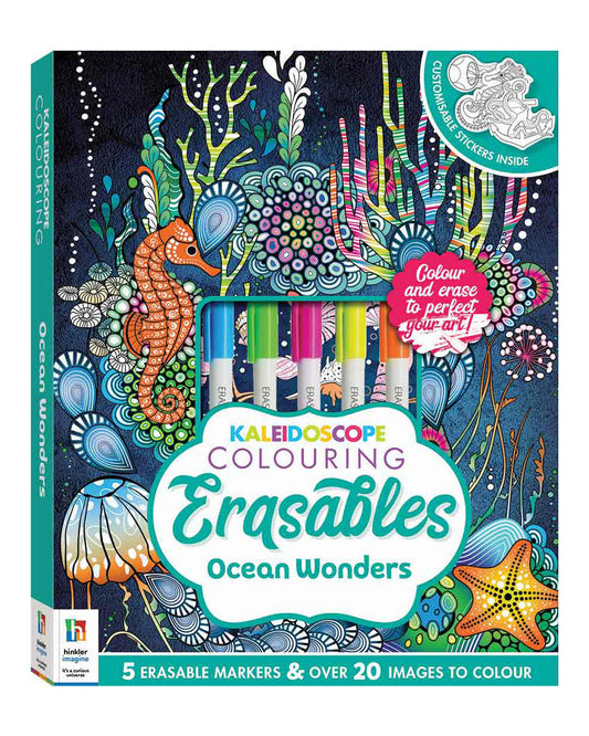 Hinkler Kaleidoscope Coloring Erasables Ocean Wonders