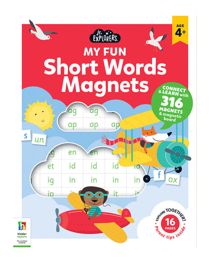 Hinkler Junior Explorers Magnetic Books Short Words