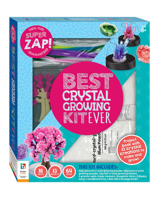 Hinkler Super Zap Best Crystal Growing Kit Ever