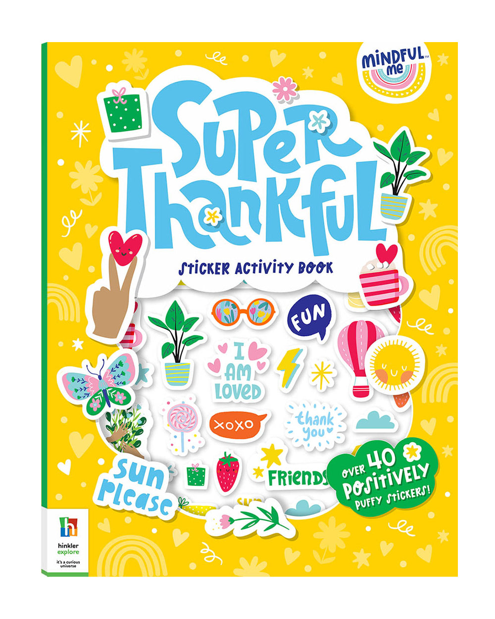 Hinkler Mindful Me Super Thankful Sticker Activity Book