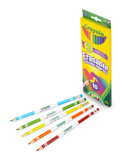 Crayola Erase ColorPencils Pack of 10