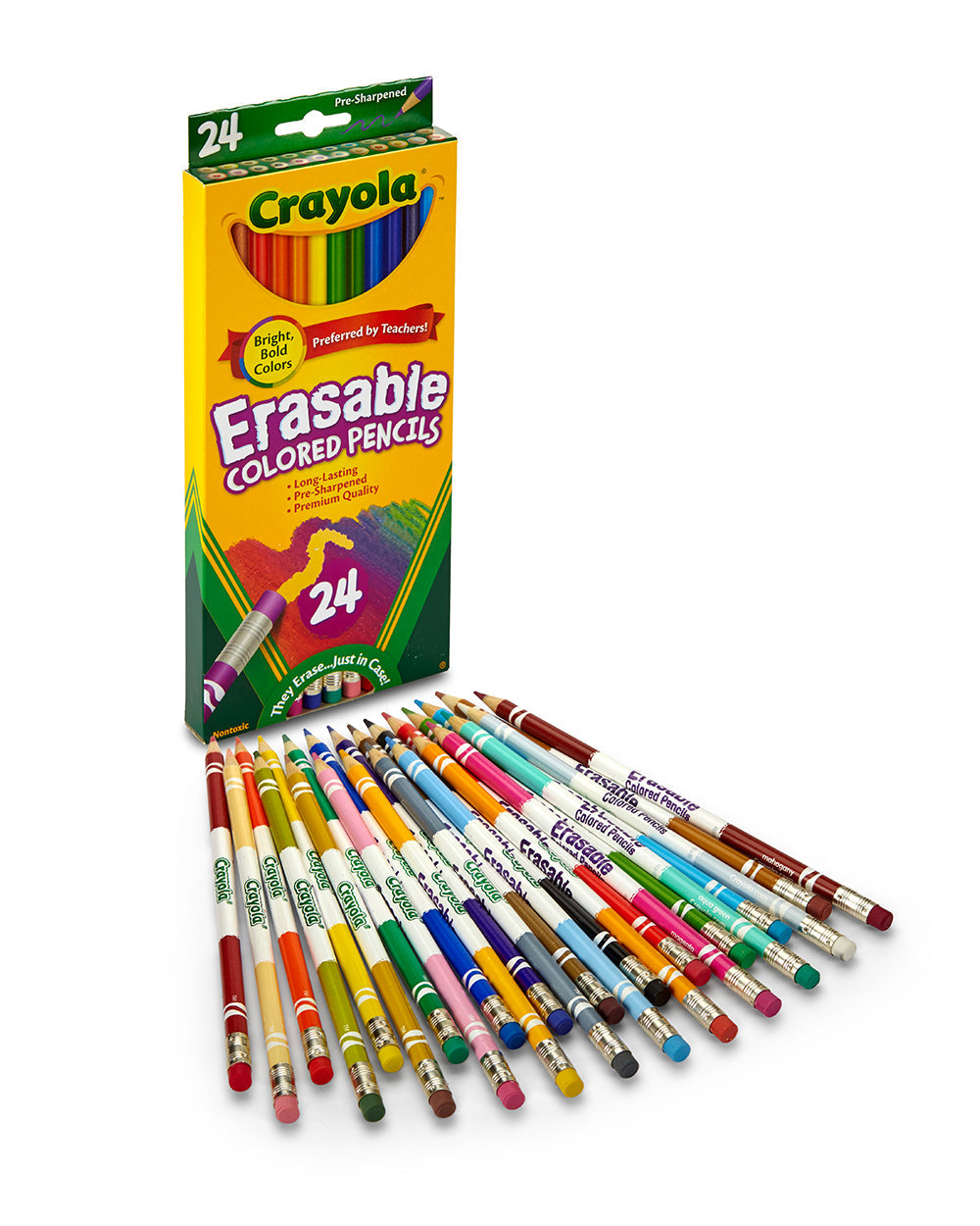 Crayola Erasable Colored Pencils Pack of 24