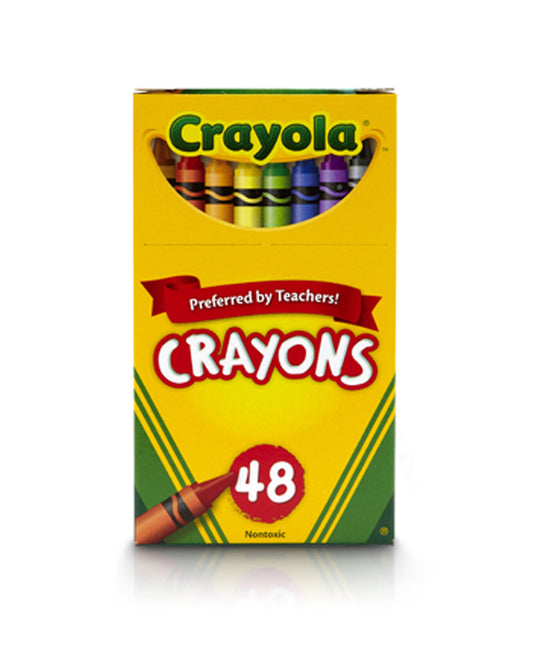 Crayola 48 Pieces Crayons Non-Peggable