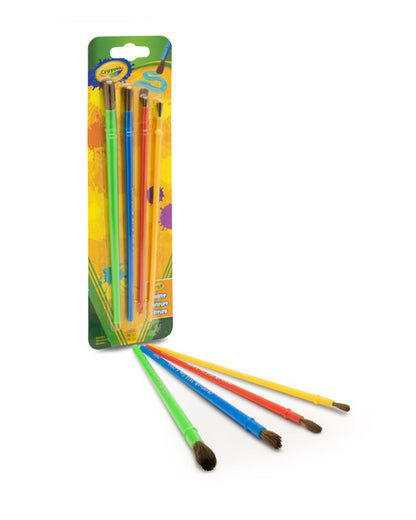 Crayola 4 Pieces Art & Craft Brush Set