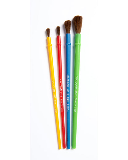 Crayola 4 Pieces Art & Craft Brush Set