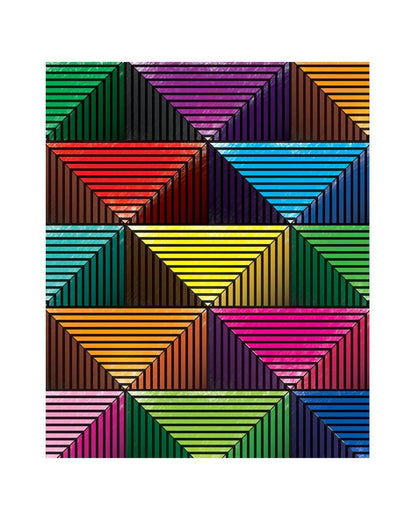 Crayola Art with Edge Optical Illusions