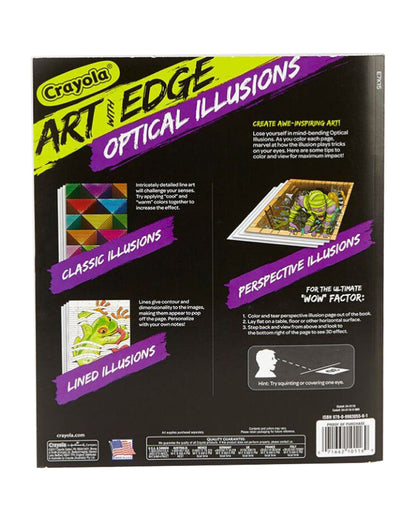 Crayola Art with Edge Optical Illusions