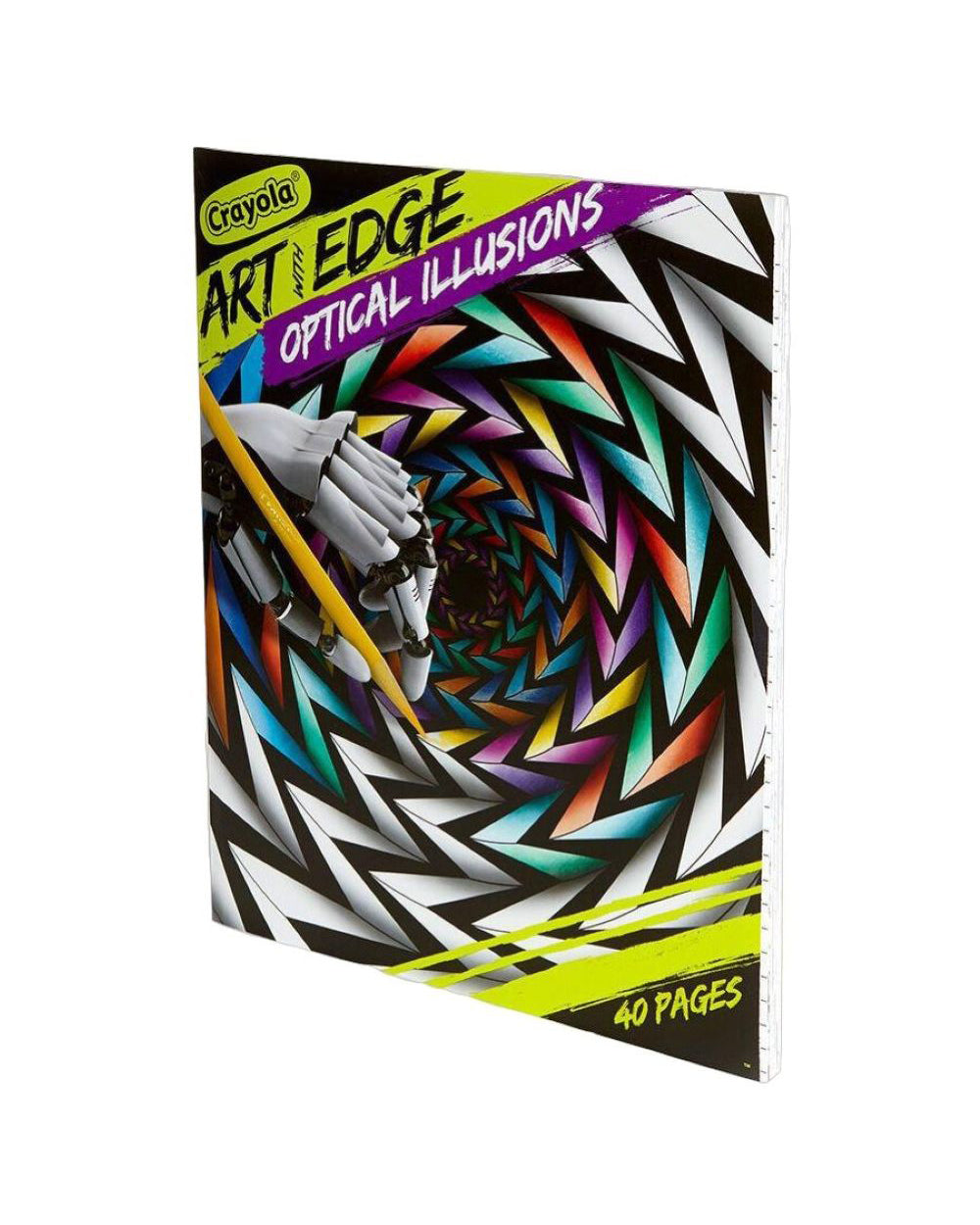 Crayola Art with Edge Optical Illusions