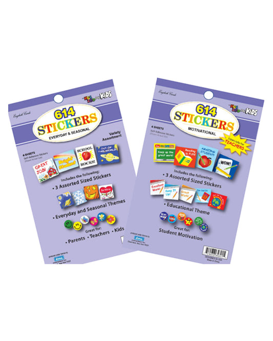 DMC Kid Rewards Stickers Padded in a Booklet Assorted 1 Pack