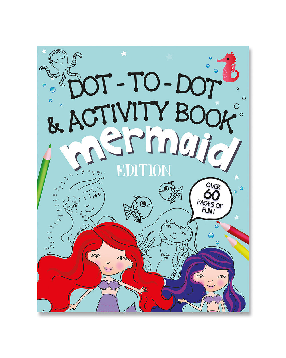 Eurowrap Mermaid Dot To Dot Book