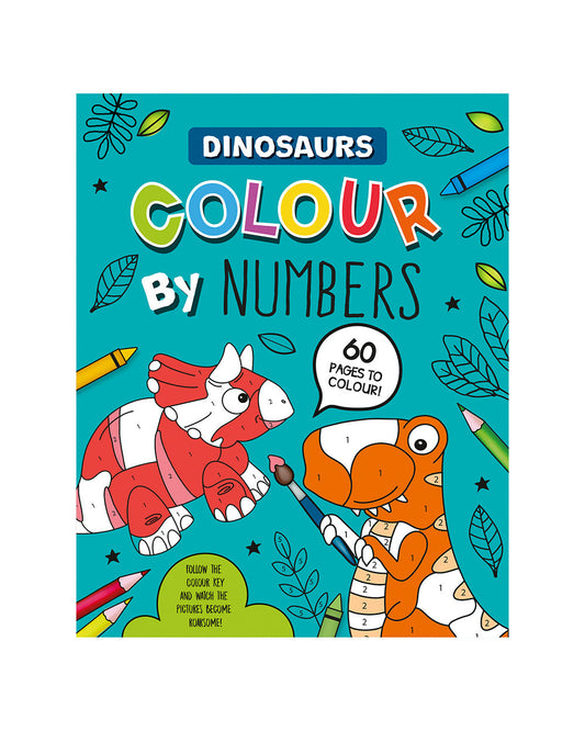 Eurowrap Dinosaur Color By Numbers