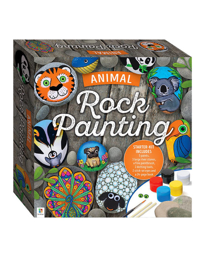 Hinkler Animal Rock Painting Box Set