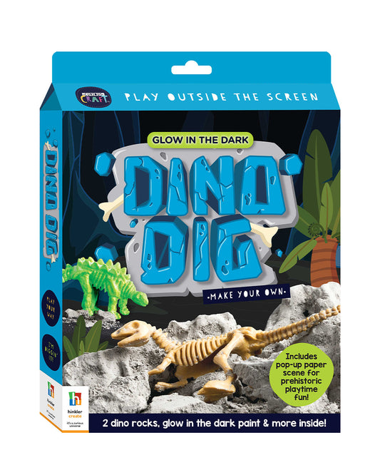 Hinkler Curious Craft Make Your Own Dino Dig Kit