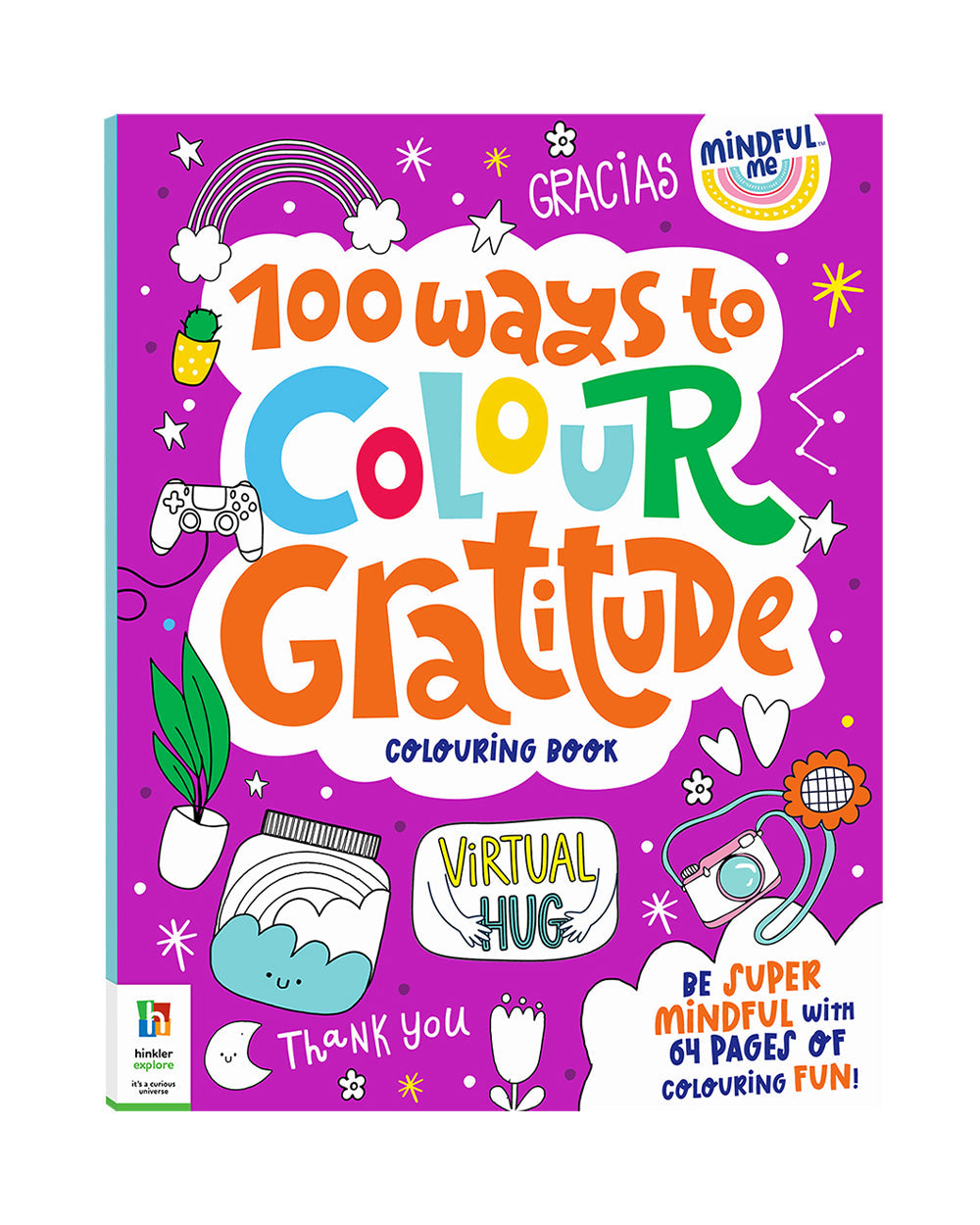 Hinkler Mindful Me 100 Ways to Color Gratitude