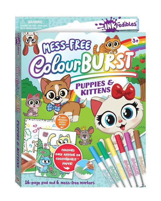 Hinkler Inkredibles Color Burst Puppies & Kittens