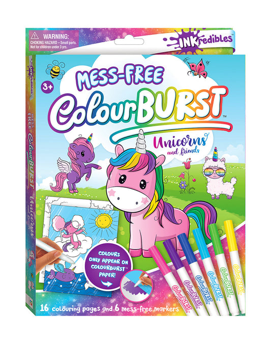 Hinkler Inkredibles Color Burst Unicorns & Friends