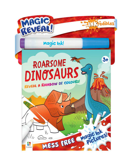 Hinkler Inkredibles Magic Ink Pictures Roarsome Dinosaurs