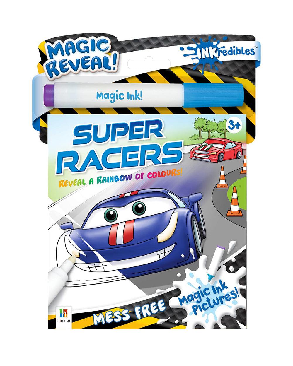 Hinkler Inkredibles Super Racers Magic Ink