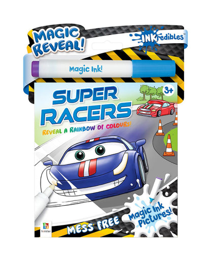 Hinkler Inkredibles Super Racers Magic Ink