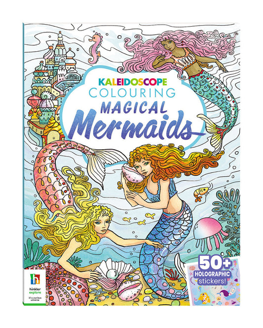 Hinkler Kaleidoscope Sticker Coloring Magical Mermaids