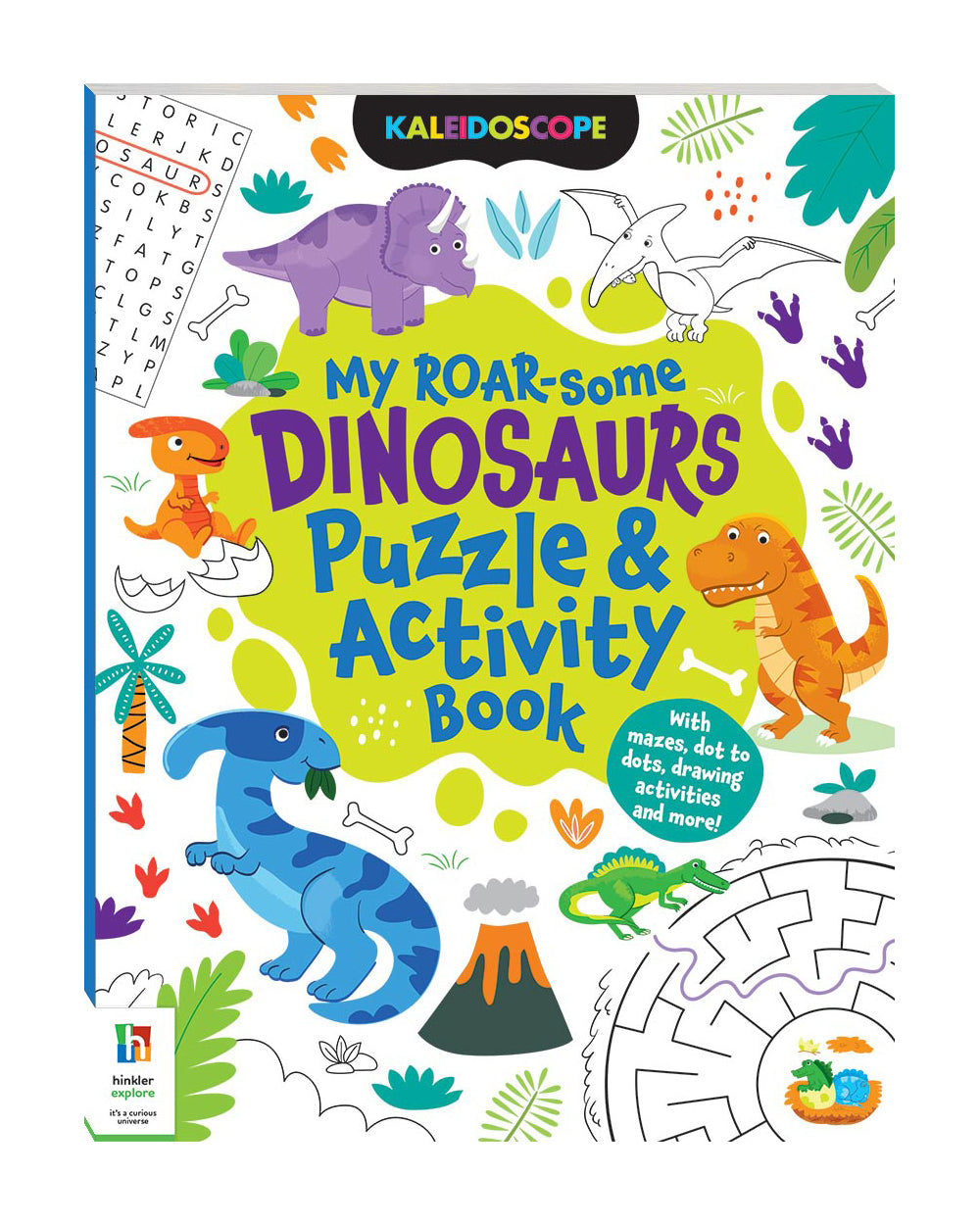 Hinkler My Roar Some Dinosaurs Puzzle & Activity Book