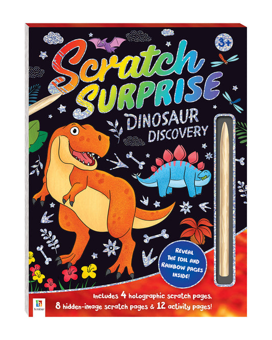 Hinkler Scratch Surprise Dinosaur Discovery