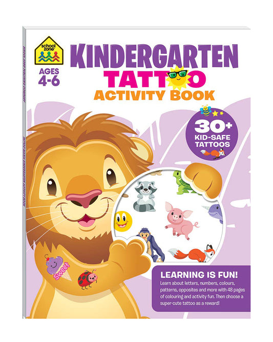 Hinkler Kindergarten Tattoo Activity Book