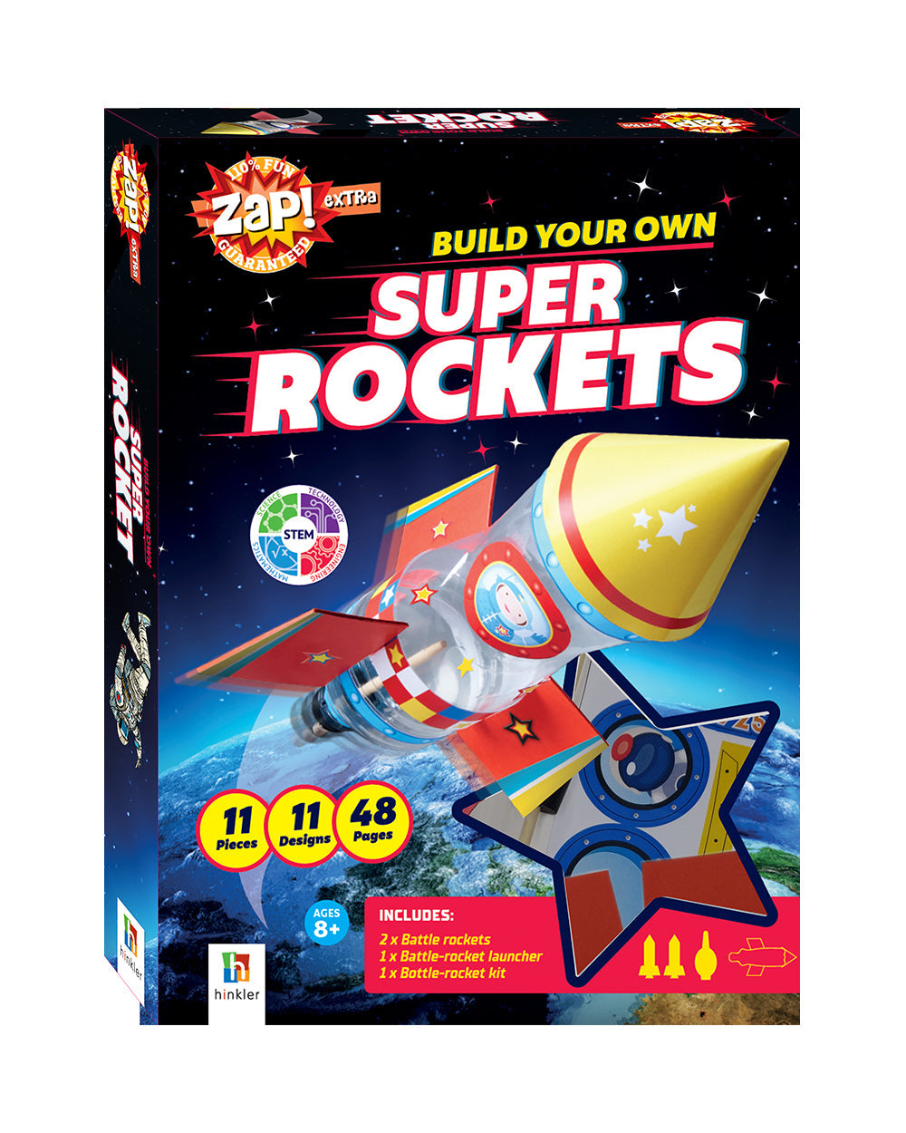 Hinkler Zap Extra Build Your Own Super Rockets