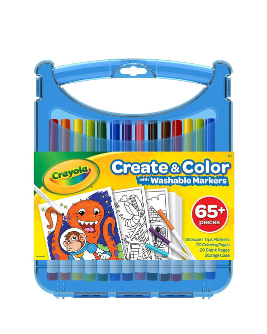 Crayola Create & Color Super Tips Kit