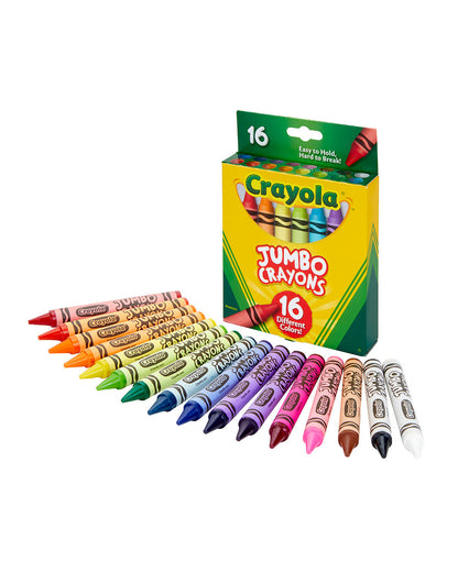 Crayola Jumbo Crayons Pack of 16