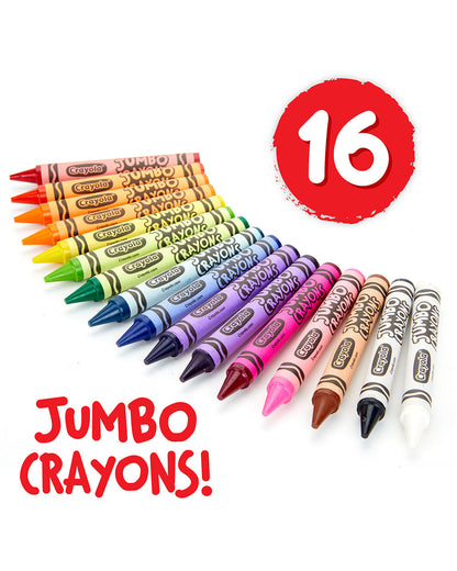 Crayola Jumbo Crayons Pack of 16