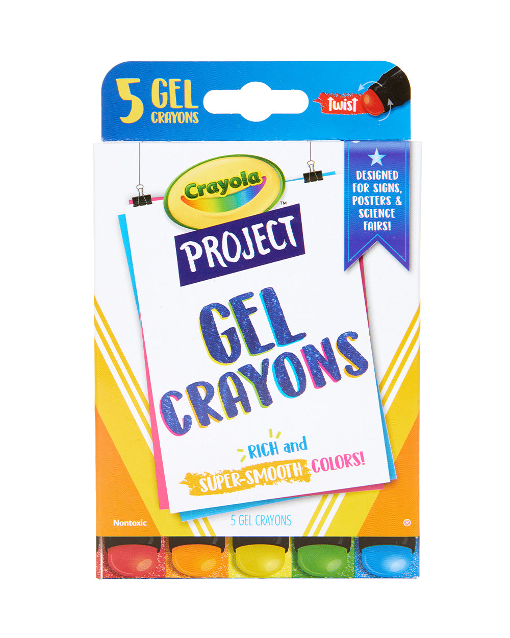 Crayola Crayola Project Gel Crayons Pack of 5