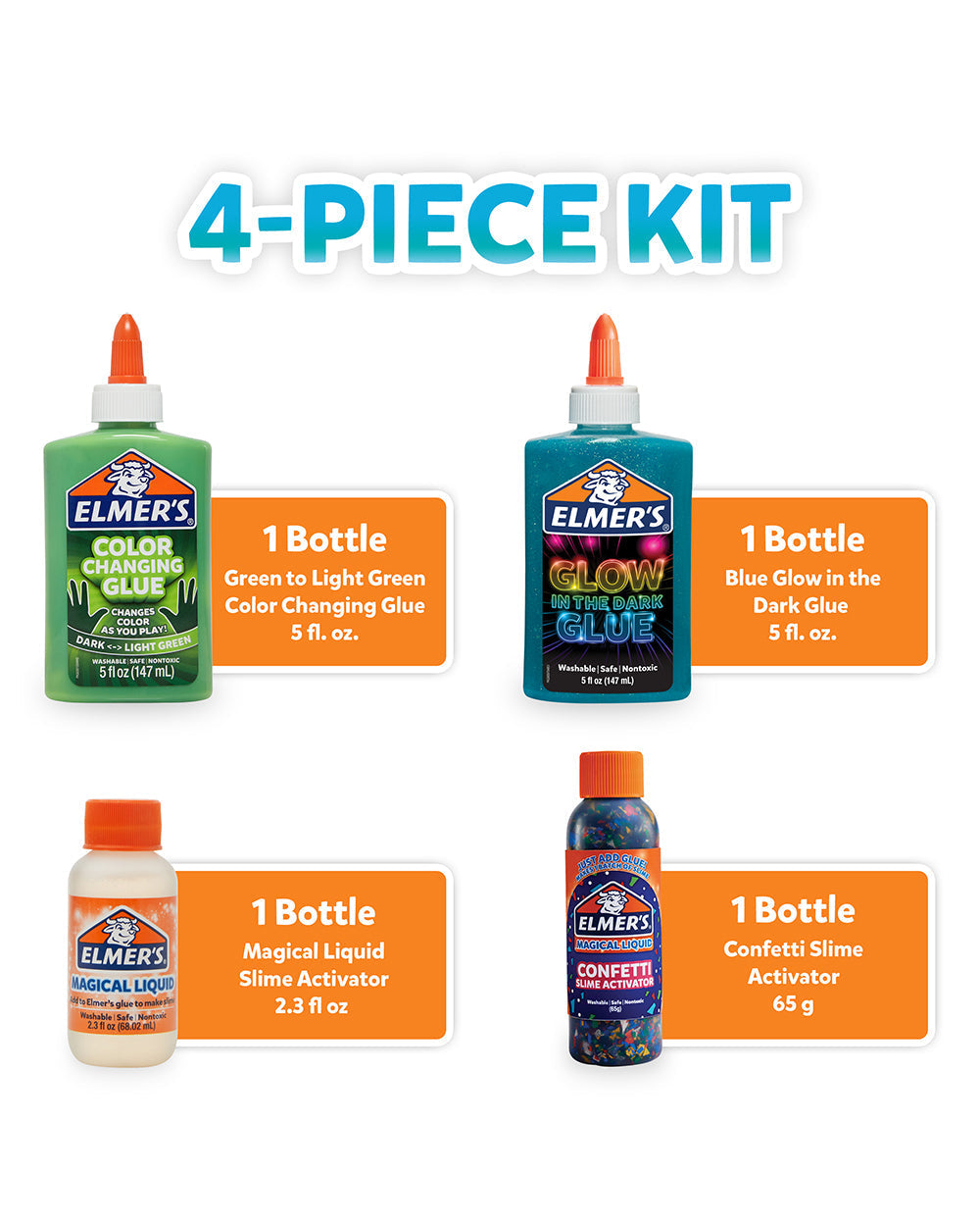 Elmer’S Glue Slime Kit Dinosaur Night