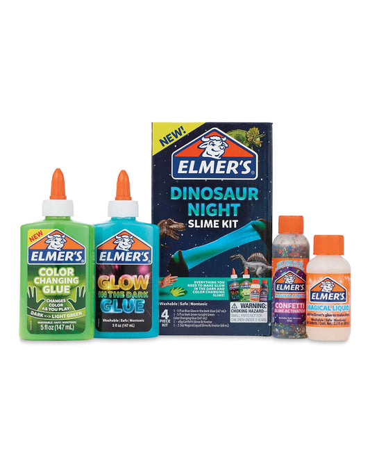 Elmer’S Glue Slime Kit Dinosaur Night