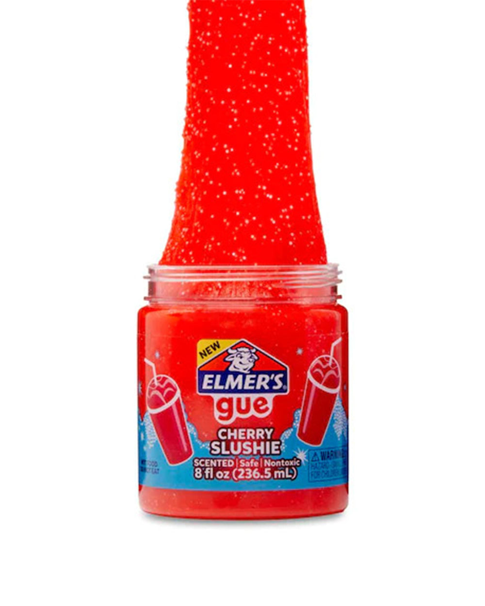 Elmer's 236.5ML Gue Cherry Red Slushie Premade Gue Slime