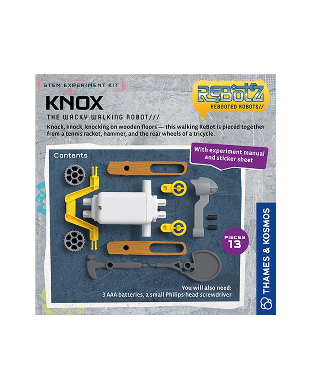 Thames & Kosmos ReBotz Knox STEM Experiment Kit