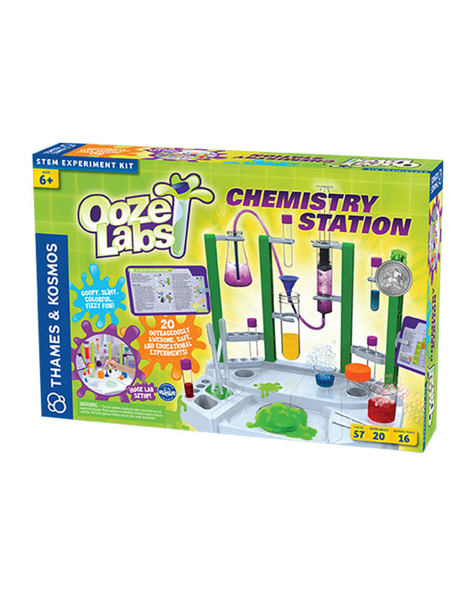 Thames & Kosmos Ooze Labs Chemistry Station STEM Experiment Kit