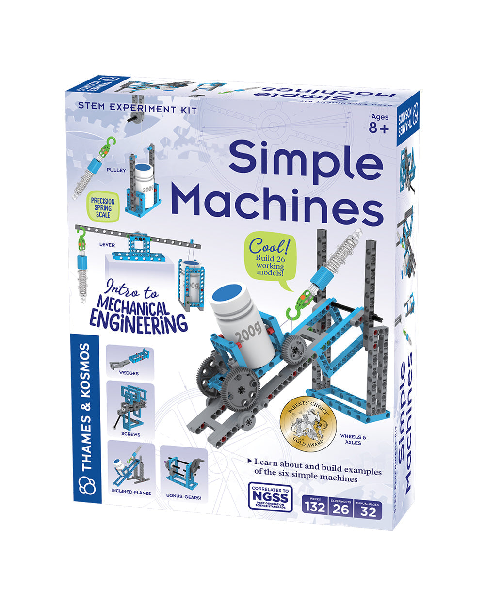 Thames & Kosmos Simple Machines STEM Experiment Kit