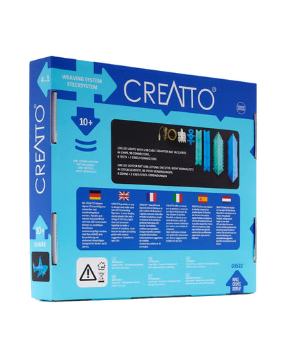 Thames & Kosmos Creatto Shark Light Up Crafting Puzzle Kit