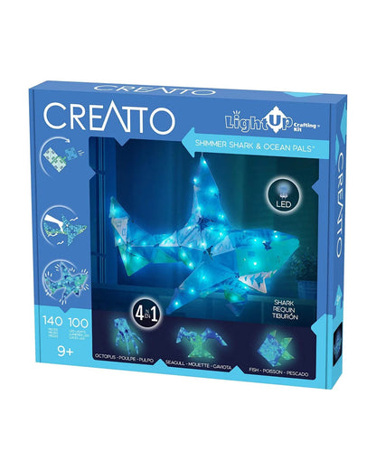 Thames & Kosmos Creatto Shark Light Up Crafting Puzzle Kit