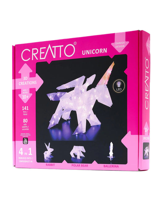 Thames & Kosmos Creatto Unicorn Light Up Crafting Puzzle Kit