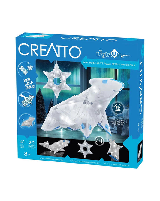 Thames & Kosmos Creatto Polar Light Up Crafting Puzzle Kit