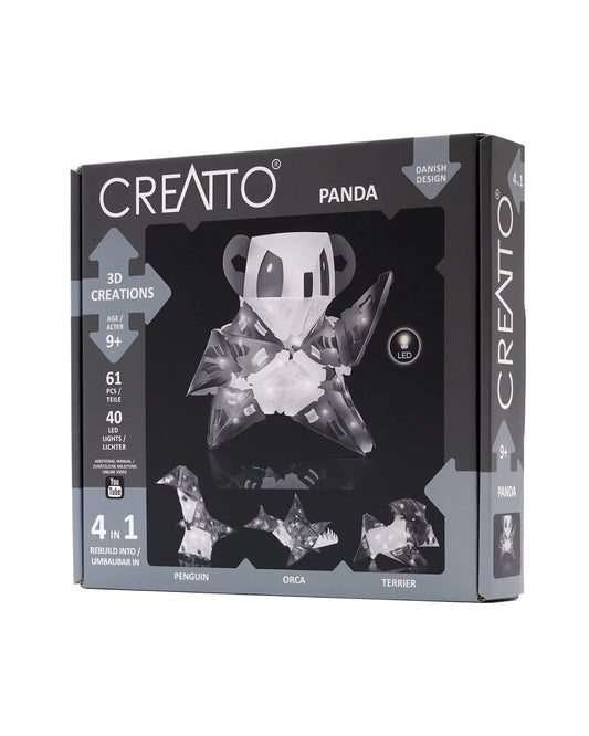 Thames & Kosmos Creatto Panda Light Up Crafting Puzzle Kit