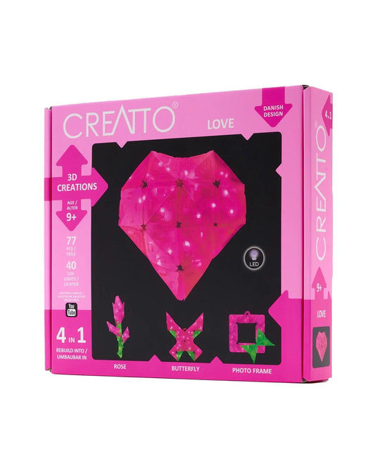 Thames & Kosmos Creatto Love Light Up Crafting Puzzle Kit