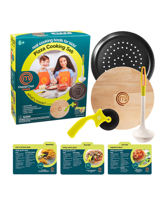 MasterChef Junior Pizza Cooking Set of 5 Including Recipe Cards